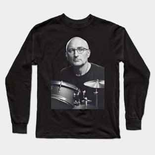 phil collins // vektor art design v3 Long Sleeve T-Shirt